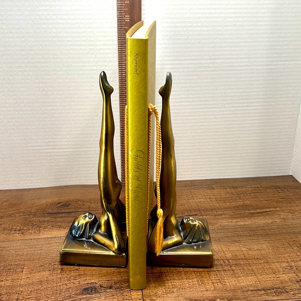 Frankart BOOKENDS 1985 Sarsaparilla NYC DESIGN DECO